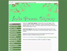 Tablet Screenshot of jadepowerqigong.com